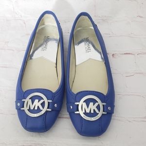 Michael Kors Fulton Blue moccasin 6.5 NWOT